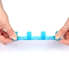 Foot valgus toe divider, M clip foot separator, toe overlap orthosis, three-hole blue Specification image